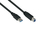 Alcasa UK30P-AB-030S USB Kabel 3 m USB 3.2 Gen 1 (3.1 Gen 1) USB A USB B Schwarz