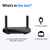 Linksys Hydra 6 Dual‑Band WiFi 6 Mesh Router AX3000