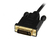 StarTech.com DP2DVIMM3BS video átalakító kábel 0,9 M DisplayPort DVI-D Fekete