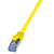 LogiLink 1.5m Cat.6A S/FTP hálózati kábel Sárga 1,5 M Cat6a S/FTP (S-STP)