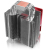 RAIJINTEK Themis Evo Processeur Refroidisseur 12 cm Métallique, Rouge, Blanc