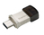 Transcend JetFlash 890 32GB unità flash USB USB Type-A / USB Type-C 3.2 Gen 1 (3.1 Gen 1) Nero, Argento
