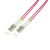 LogiLink FP4LC50 száloptikás kábel 50 M 2x LC OM4 Ibolya
