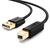 Ugreen 10350 USB-kabel 1,5 m USB 2.0 USB A USB B Zwart