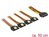 DeLOCK 60158 SATA cable 0.5 m SATA 15-pin 4 x SATA 15-pin Multicolour