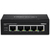 Trendnet TI-E50 łącza sieciowe Nie zarządzany Fast Ethernet (10/100) Czarny