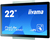 iiyama ProLite TF2215MC-B2 écran plat de PC 54,6 cm (21.5") 1920 x 1080 pixels Full HD LED Écran tactile Multi-utilisateur Noir