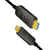 LogiLink CUF0102 Videokabel-Adapter 20 m USB Typ-C HDMI Typ A (Standard) Schwarz