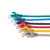 Netrack BZPAT025UB kabel sieciowy Niebieski 0,25 m Cat5e U/UTP (UTP)