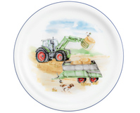 Kindergeschirr Mein Traktor - Frühstücksteller Mein Traktor: Detailansicht 1