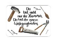 Postkarte Gollong Du bist nicht nur der Hammer du bist der ganze Werkzeugkasten