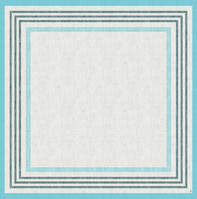 DUNI Dunicel-Mitteldecken 84 x 84 cm, Raya blue