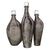 Bouteille Argenté 23 x 9 x 43 cm Décorative