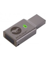 Kanguru Solutions Encrypted Defender Bio-Elite30 USB Flash-Laufwerk biometrisch verschlüsselt 128 GB 3.2 Gen 1 Grau TAA-konform