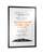 Durable DURAFRAME UV Poster Adhesive Magnetic Signage Frame | 50x70 cm | Black