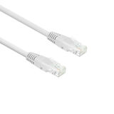 Eminent White 1 meter U/UTP CAT6 patch cable with RJ45 connectors