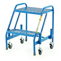 Fort Mobile Steps with Mesh Treads - 2 Treads (No Handrails)