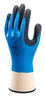 SHOWA 377 NITRIL FOAM GRIP HANDSCHUHE NITRIL, Gr 8 POLYESTER/POLYAMID CAT.2