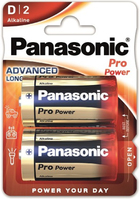 Panasonic Power Pro D / Mono / LR20 accu 2