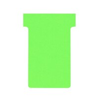 Nobo T-Cards A80 Size 3 Green (Pack 100) 32938913