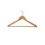 Alba Wooden Coat Hanger with Bar (Pack of 25) PMBASIC BO