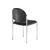 Coda multi purpose chair and no arms and black fabric
