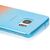 NALIA Schutzhülle Silikon Rainbow für Samsung S7 EDGE - Blau / Orange