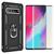 NALIA Case + Screen Protector compatible with Samsung Galaxy S10 5G, 9H Tempered Glass & 360 Degree Rotating Ring Cover, for Magnetic Car Mount, Hardcase & Silicone Bumper Back ...