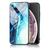 NALIA Tempered Glass Case compatible with iPhone X / XS, Marble Design Pattern Cover 9H Hardcase & Silicone Bumper, Slim Protective Shockproof Mobile Skin Phone Back Protector B...