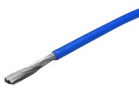 FEP-Schaltlitze, hochflexibel, 2,5 mm², AWG 14, blau, Außen-Ø 3,2 mm