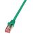 0.5m Cat.6 S/FTP networking cable Green Cat6 S/FTP (S-STP)