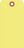 Anhängeetiketten - Fluoreszierend-Gelb, 15.9 x 7.9 cm, Manilakarton
