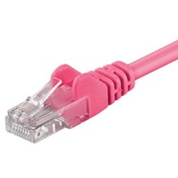 CAT5e UTP patchkabel 10m roze - CCA