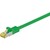 Cat7 S/FTP (PIMF) patchkabel 0,50m groen