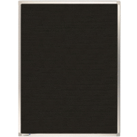 Rillentafel Premium 40x30cm Hochformat schwarz