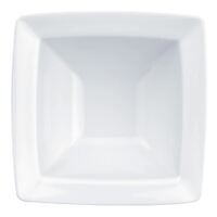 Churchill Alchemy Square Bowls in White Porcelain Dishwasher Safe - 4 Pack