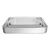 Vogue Deep Roasting Pan Made of Aluminium With Integrated Handles 420x305x100mm