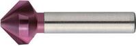 Pogłębiacz stożkowy DIN335 HSS, TiALN, kształt C, chwyt cylindryczny 90° 20,5mm FORMAT