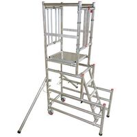 Dual height podium platform steps - BS8620 certified