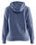 Damen Kapuzensweater 3560 3D blau (limitiert) - Rückseite