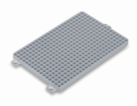 Adapter für Teleshake 95 Aluminium | Beschreibung: Für PCR Platten 384-well