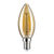 LED Vintage-Kerze, 2W, E14, Goldlicht