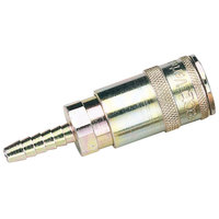 Draper 51412 1/4" Bore Vertex Air Line Coupling with Tailpiece