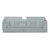 WAGO 284-358 1mm 3-conductor Step Down Cover Plate for 284-681 Grey
