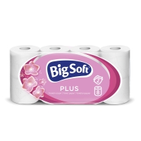 Big Soft Plus tekercses toalettpapír, 2 retegű, 8 db