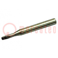 Tip; chisel; 2x55mm; for soldering iron; ERSA-0260BD