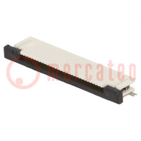 Connector: FFC/FPC; horizontal; PIN: 30; top contacts,ZIF; SMT