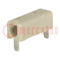 Connector: plug-in; Poke-In; 4mm; ways: 1; 22AWG÷18AWG; 4A; THT