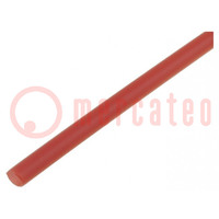 Heat shrink sleeve; glueless; 2: 1; 12.7mm; L: 1m; brown