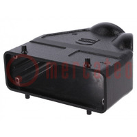 Enclosure: for HDC connectors; Han® B; size 24B; for cable; M50